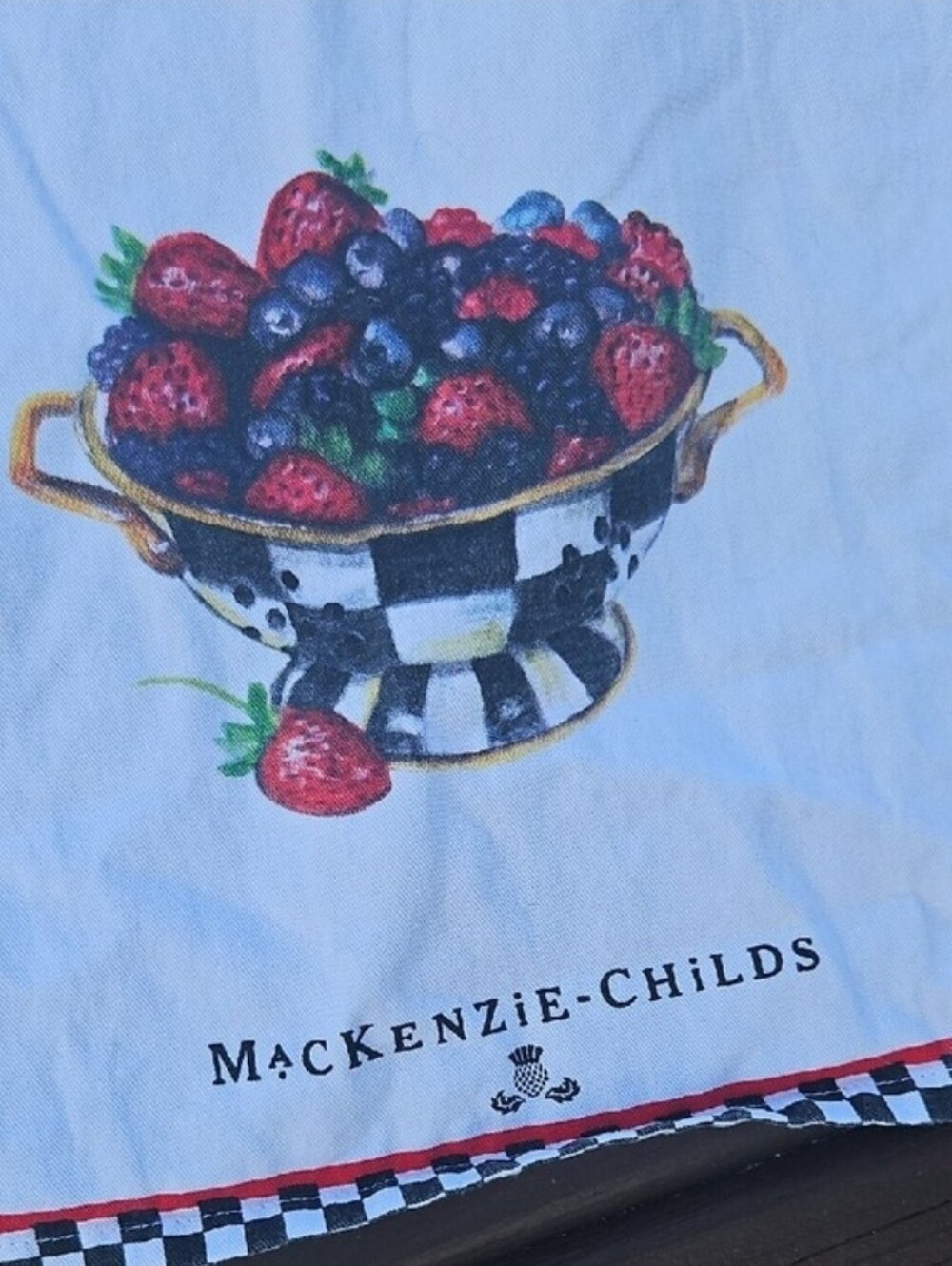 MacKenzie-Childs Berry Tea Towel